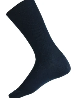60% FINE MERINO WOOL RIBBED LOW PRESSURE HEALTH SOCK MEDIUM