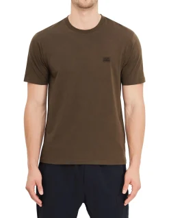 30/1 JERSEY SHORT SLEEVE LOGO PATCH T-SHIRT