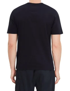 30/1 JERSEY SHORT SLEEVE LOGO PATCH T-SHIRT
