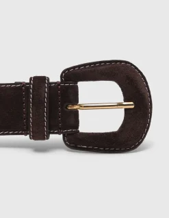 A Cover Suede Belt