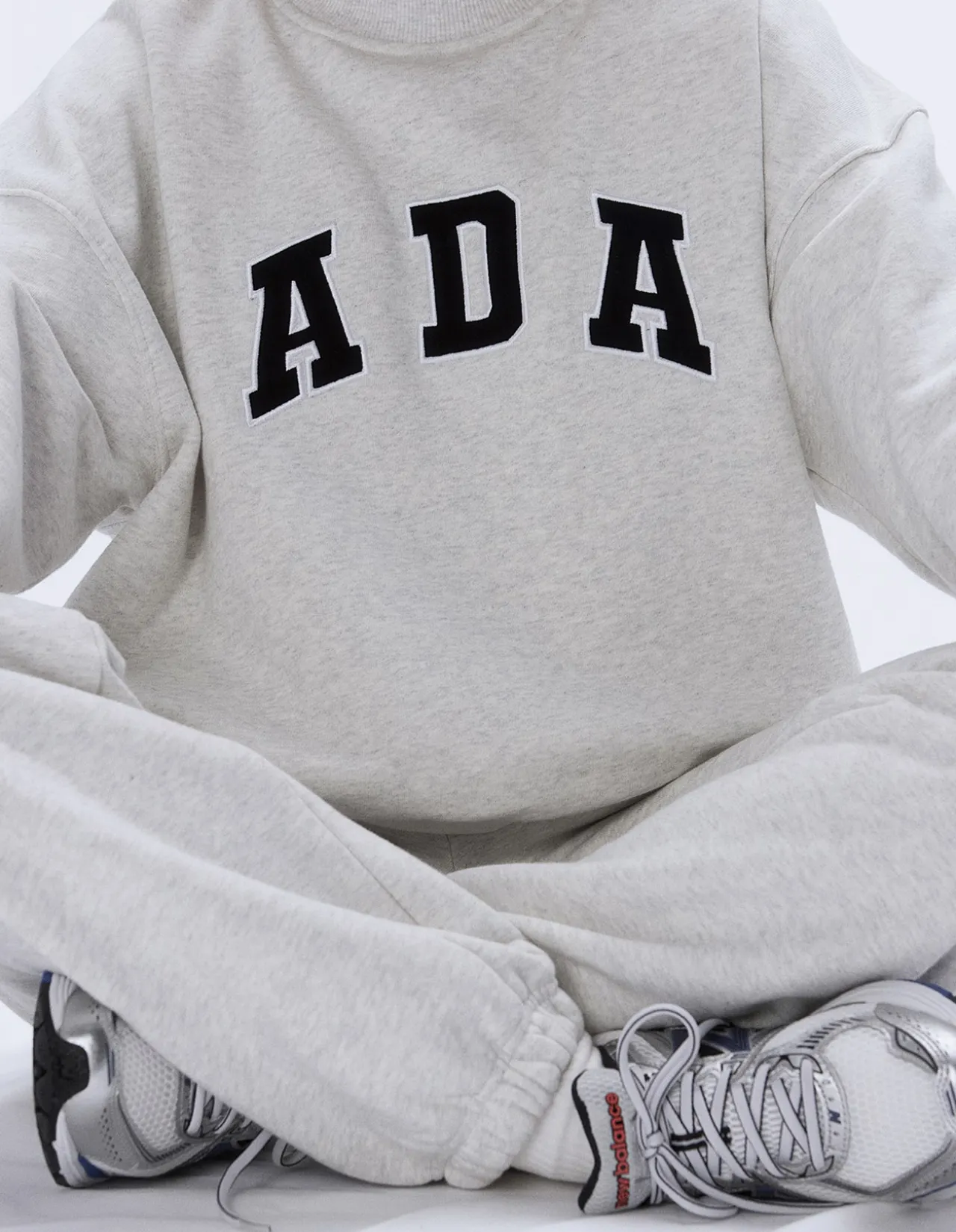 ADA Organic Cotton Oversized Logo Sweatshirt