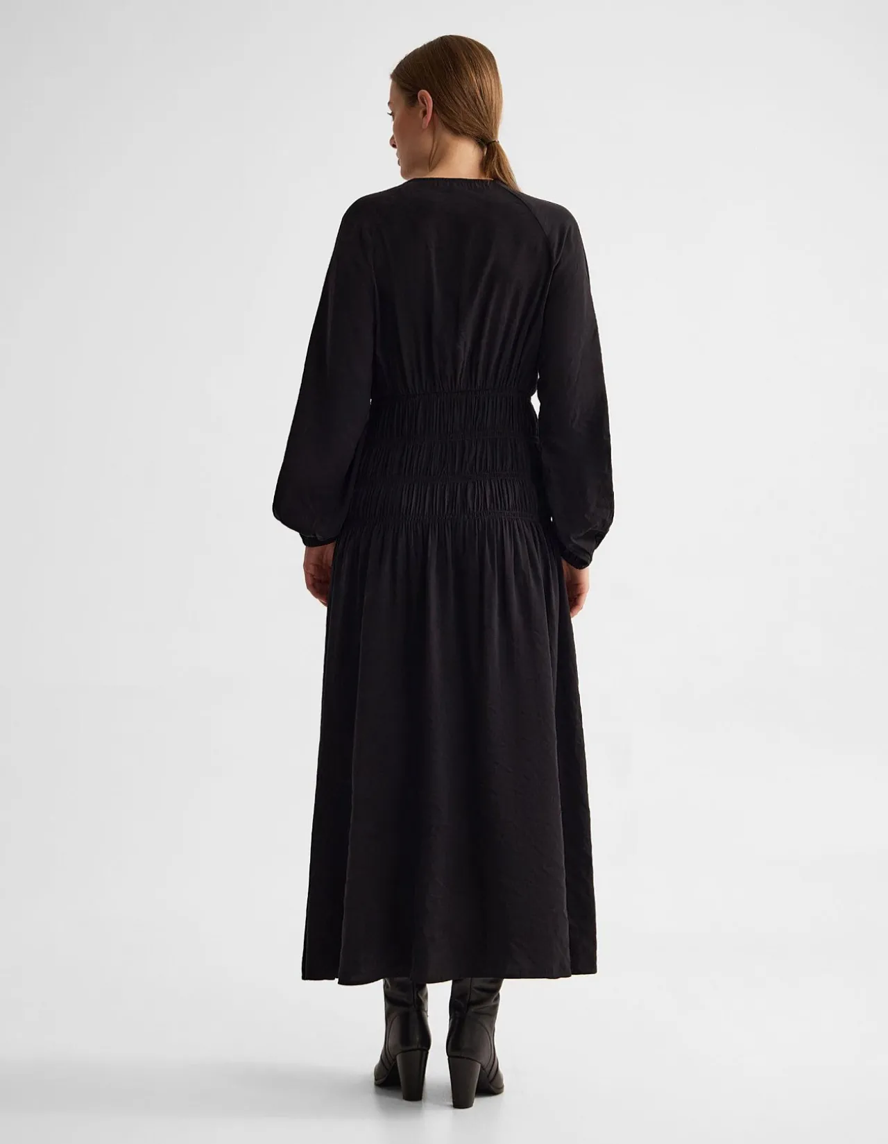 ADDISON RAYON BLEND DRESS