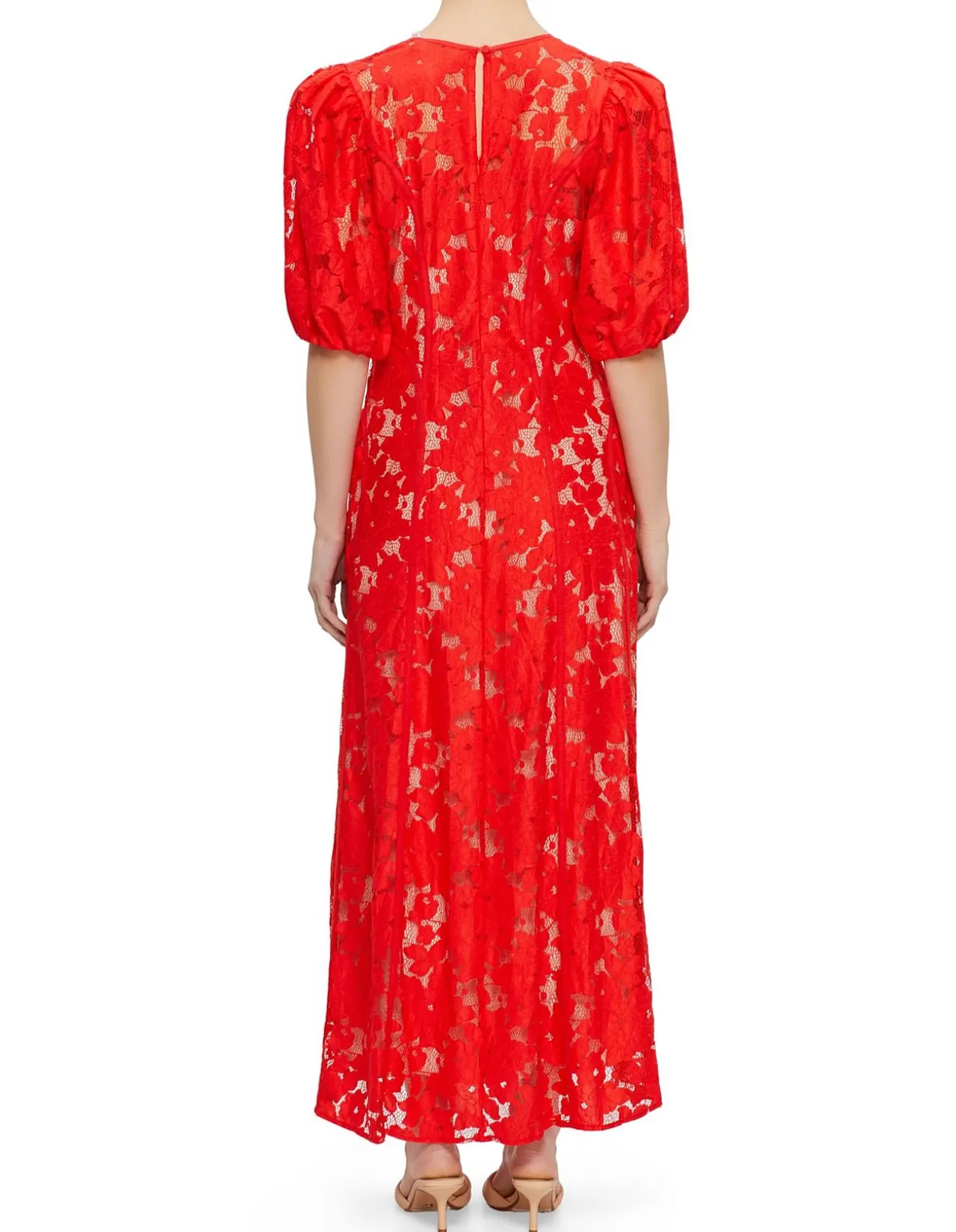 ADELINE LACE MIDI DRESS