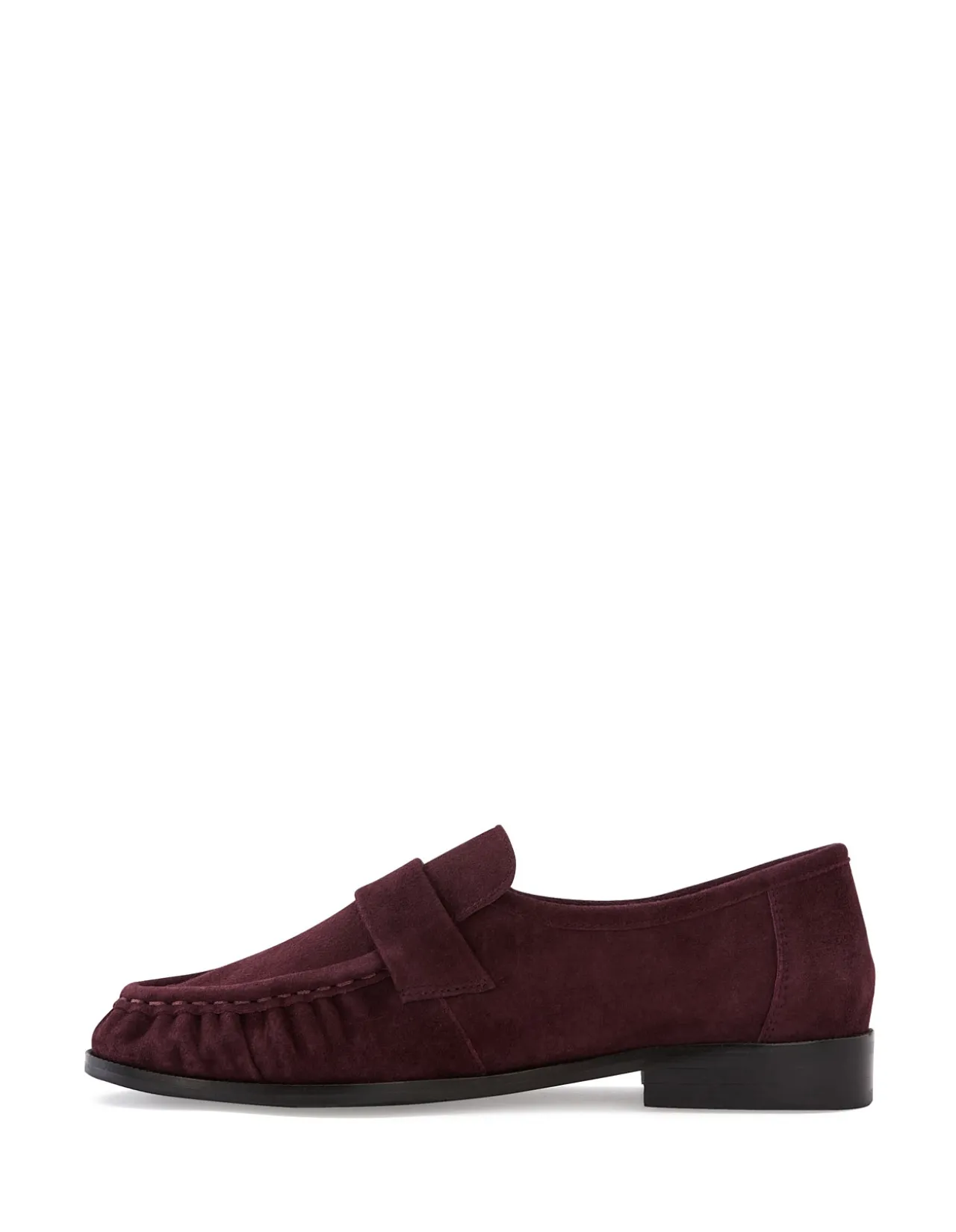 Adriel Raisin Suede Leather Loafer