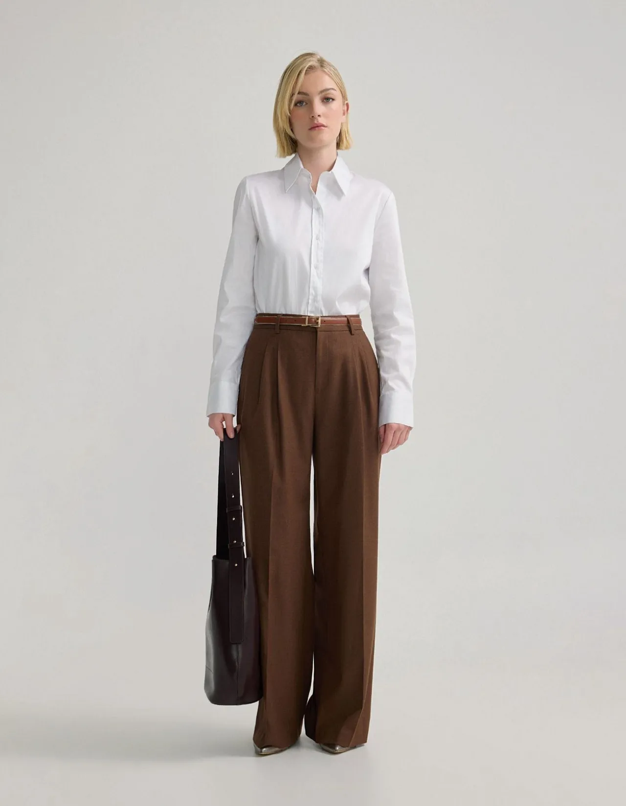 ADRIENNE STRETCH SHIRT