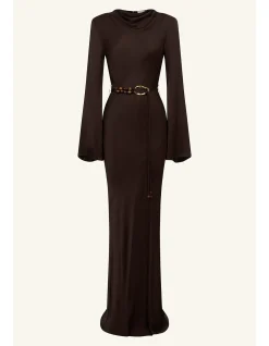 Agnes Long Sleeve Maxi Dress With Belt