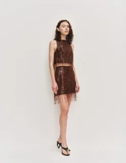 Aire Sequin Skirt