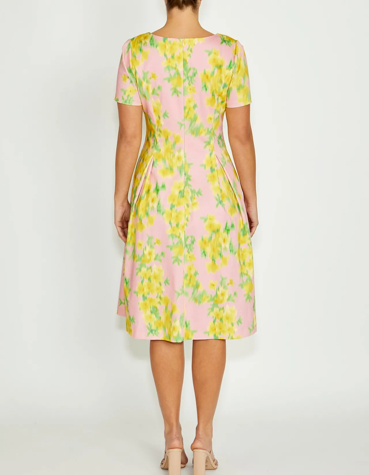 ALESSANDRA PINK FLORAL DRESS