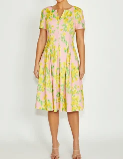 ALESSANDRA PINK FLORAL DRESS