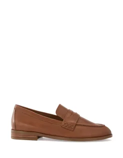 Alexandra Burnt Almond Leather Loafer
