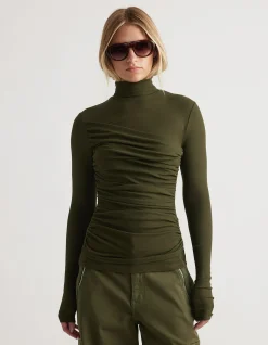 ALICIA HIGH NECK LONG SLEEVE