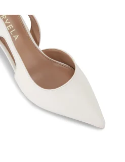 Alina Leather Slingback Heel