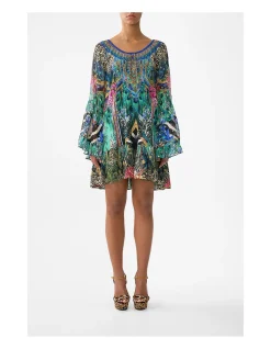 A-LINE FRILL DRESS
