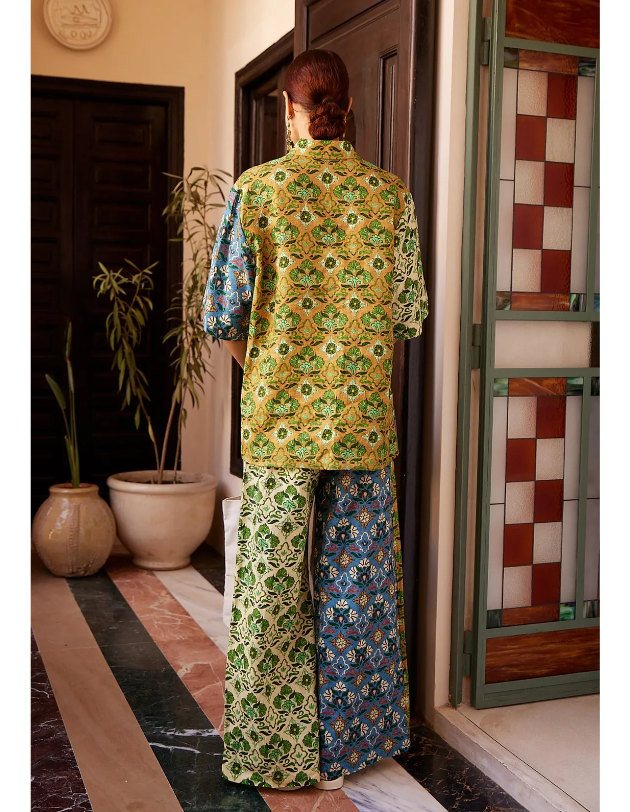 ALI SPLICED SHIRT