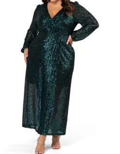 All I Want Sequin Maxi Dress