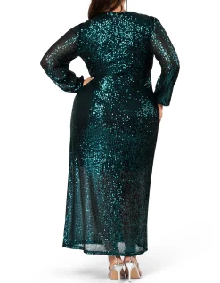 All I Want Sequin Maxi Dress