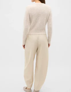 ALPACA BLEND FITTED CARDIGAN