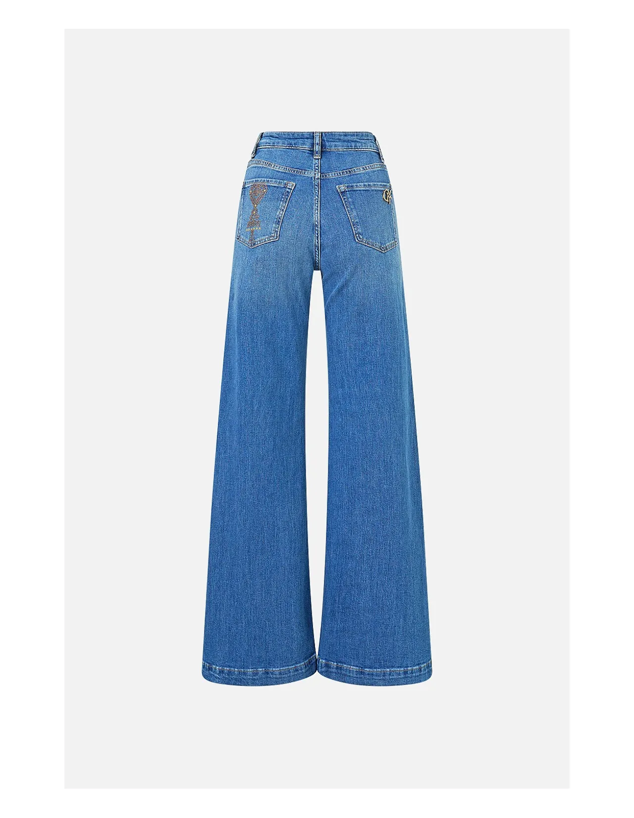 AMANDA TAURUS RISING HARDWARE FLARE JEAN