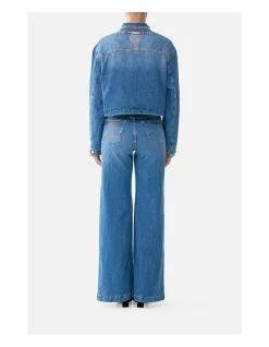 AMANDA TAURUS RISING HARDWARE FLARE JEAN