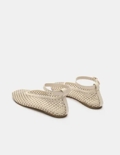 AMARI PERFORATED BALLET FLAT