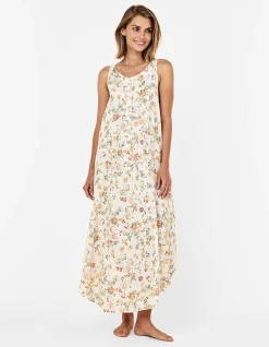 Amber Panel Front Maxi Nightie
