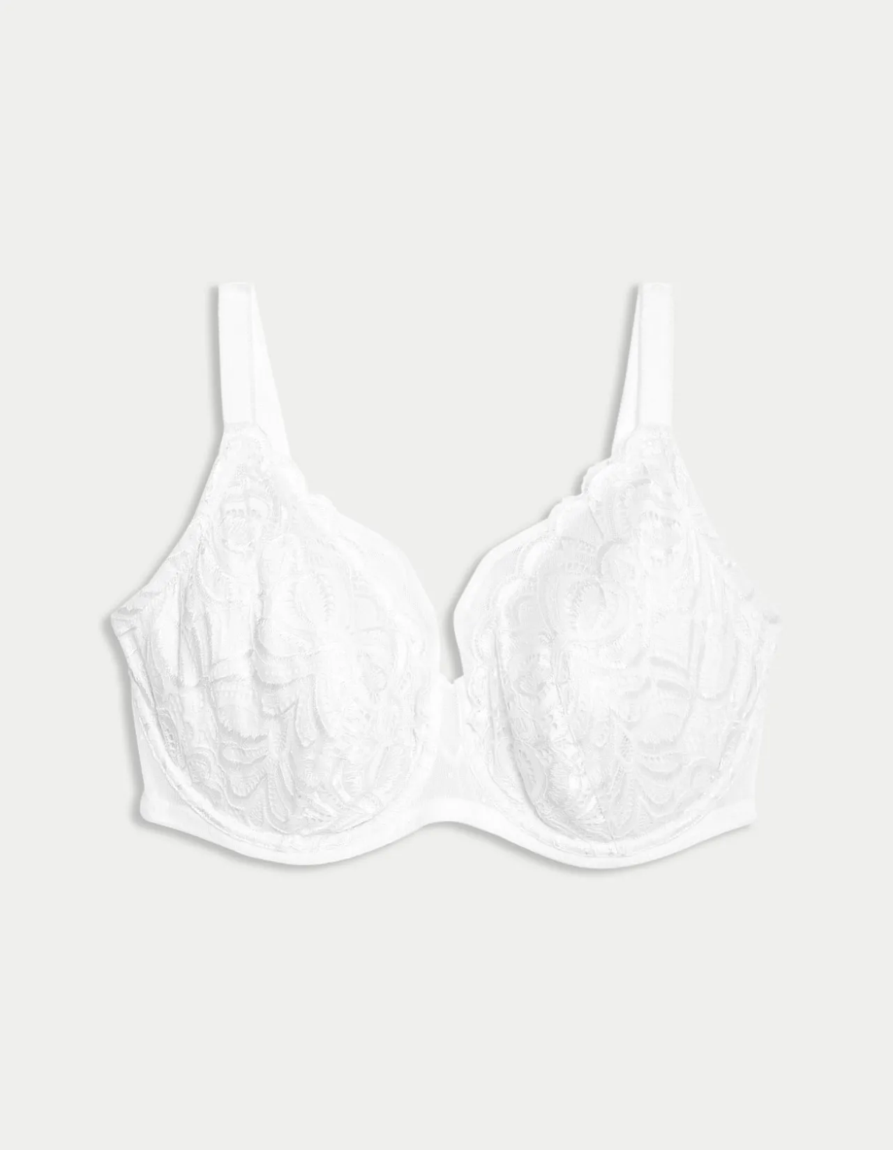 Amelia Lace Natural Lift Wired Full Cup Bra (F+)