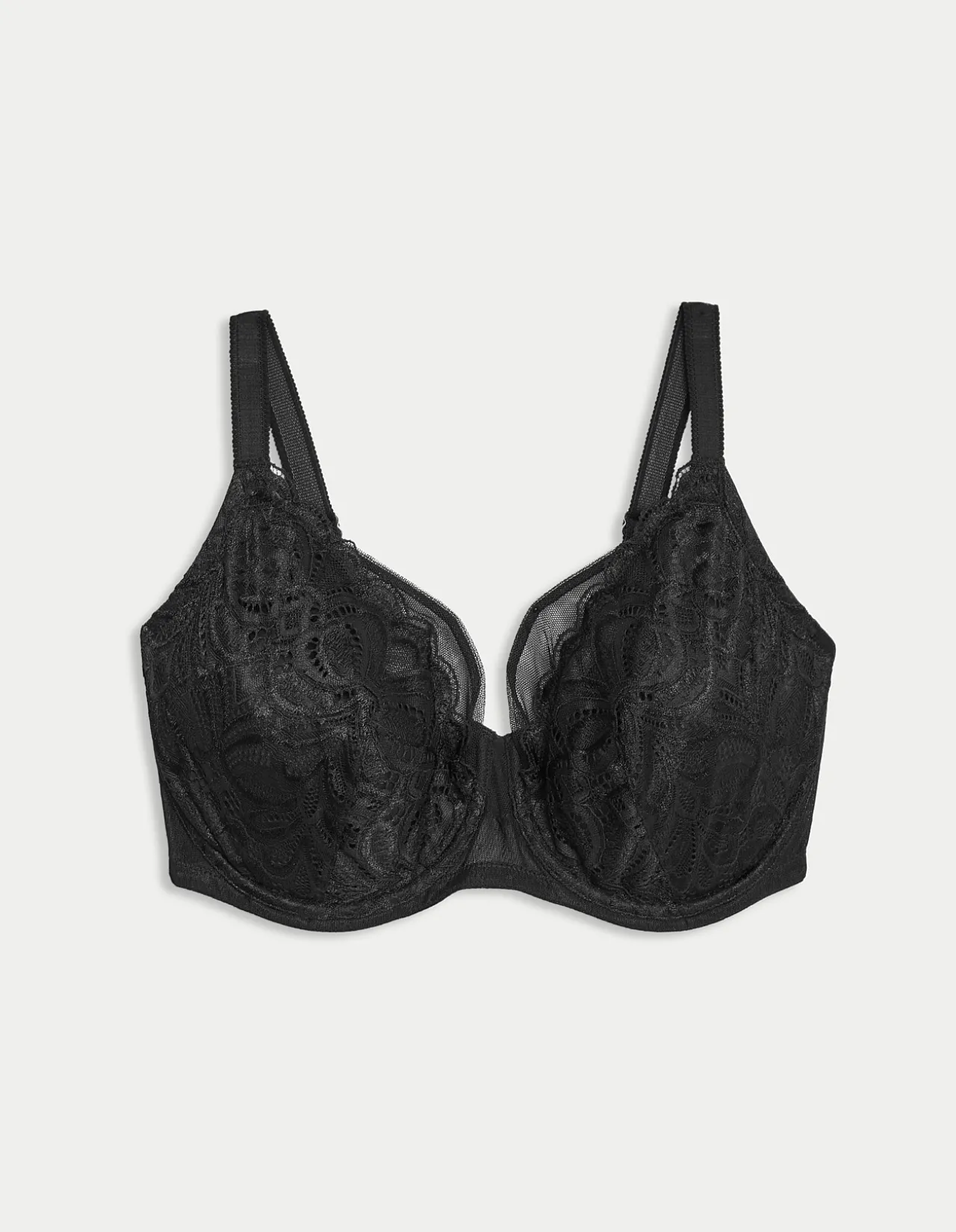 Amelia Lace Natural Lift Wired Full Cup Bra (F+)