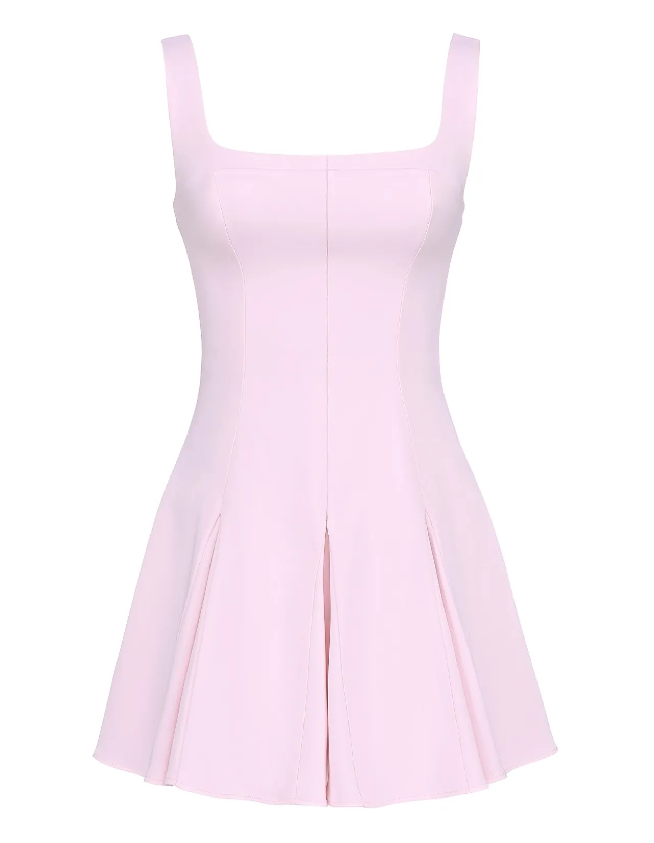 AMELIE BALLERINA PANELLED MINI DRESS