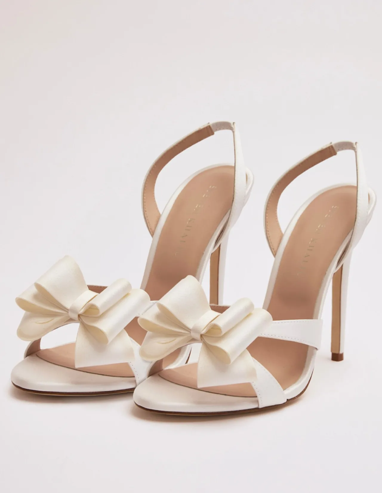 AMELIE SATIN SLINGBACK PUMP 105