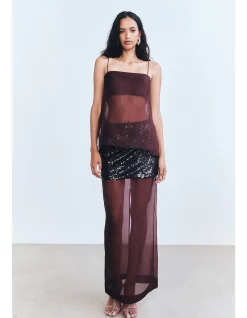 AMERIE MAXI SKIRT