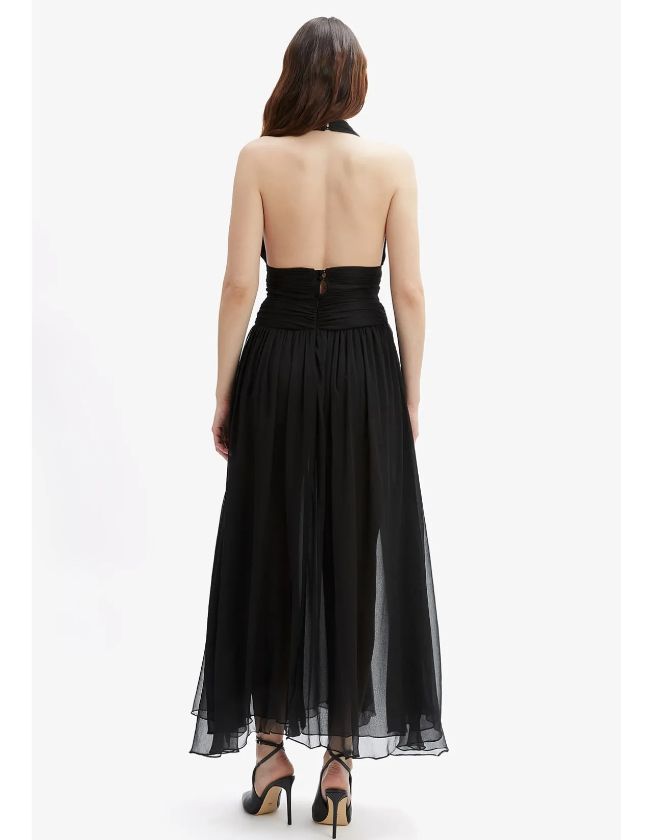 AMERIE SPLIT FRONT MAXI SKIRT