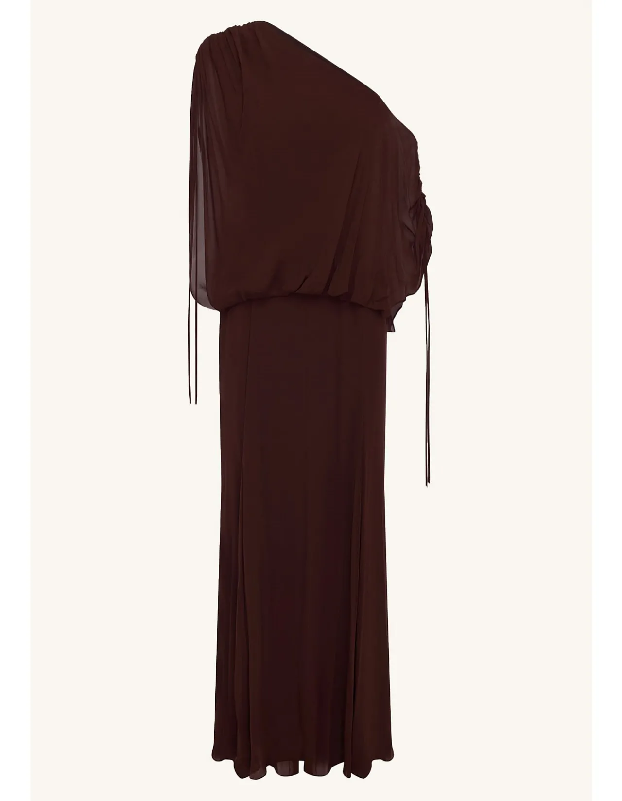 AMINA OFF SHOULDER BLOUSON MAXI DRESS