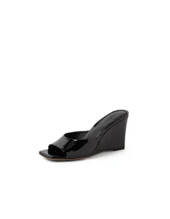 Anarbel Patent Wedge Mules