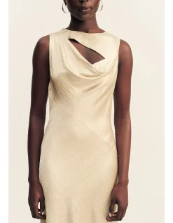 Andie Sleeveless Cowl Maxi Dress