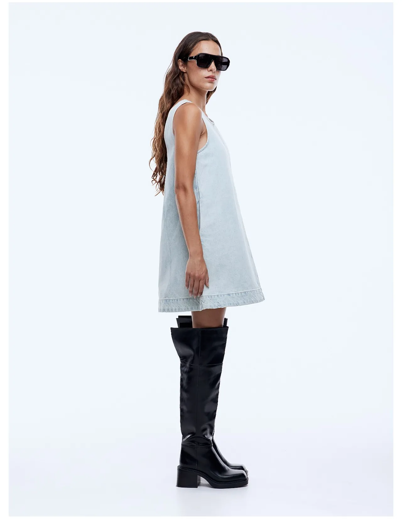 ANNIE DENIM DRESS
