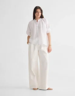 ANNIKA WASHED LINEN SHIRT