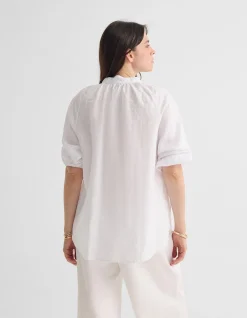 ANNIKA WASHED LINEN SHIRT