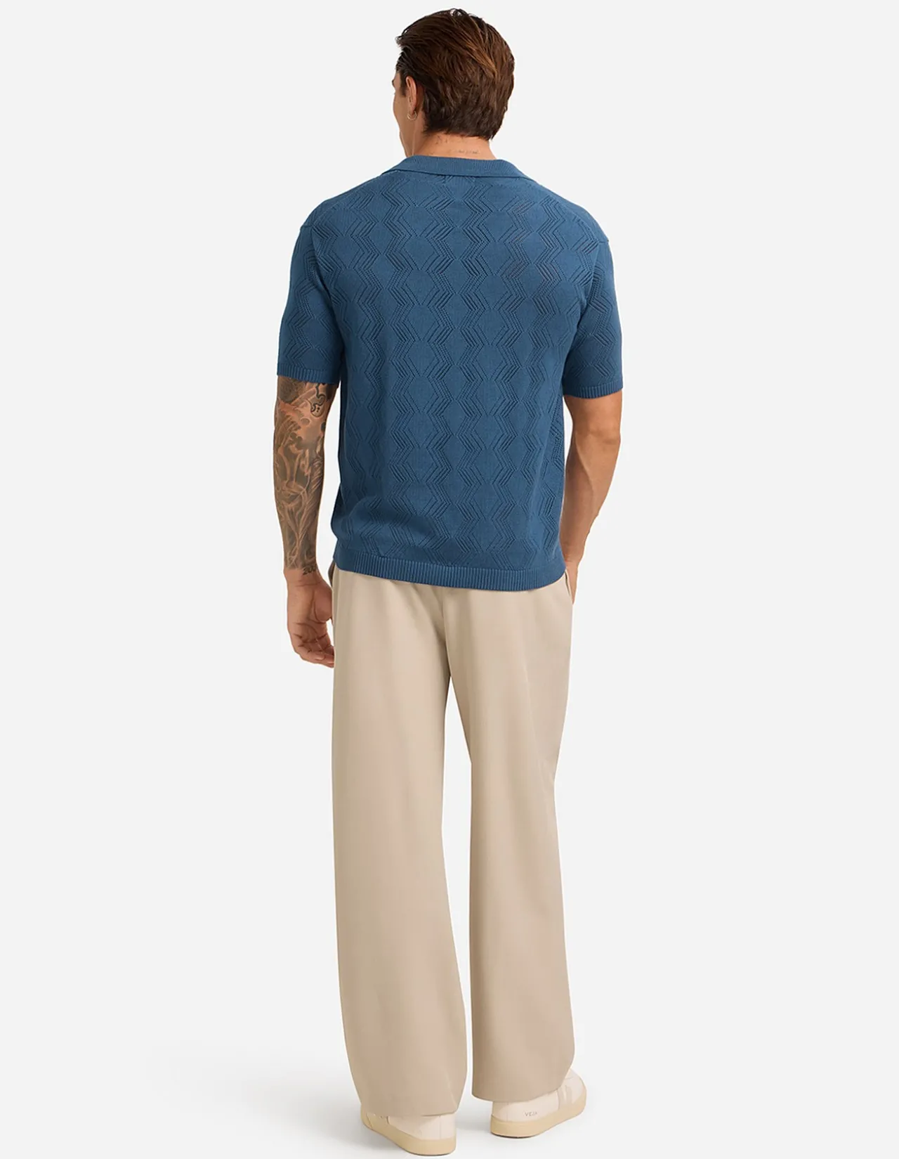 ANTHONY SHORT SLEEVE KNIT TOP