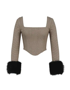 ANTONIA CORSETED TOP