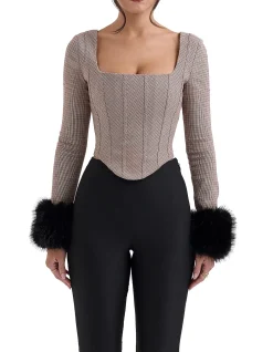 ANTONIA CORSETED TOP