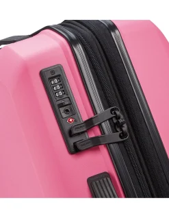 Anvers 55cm Expandable Small Carry-On Suitcase Pink