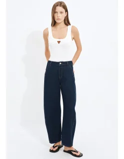 Arden Tailored Barrel Jean