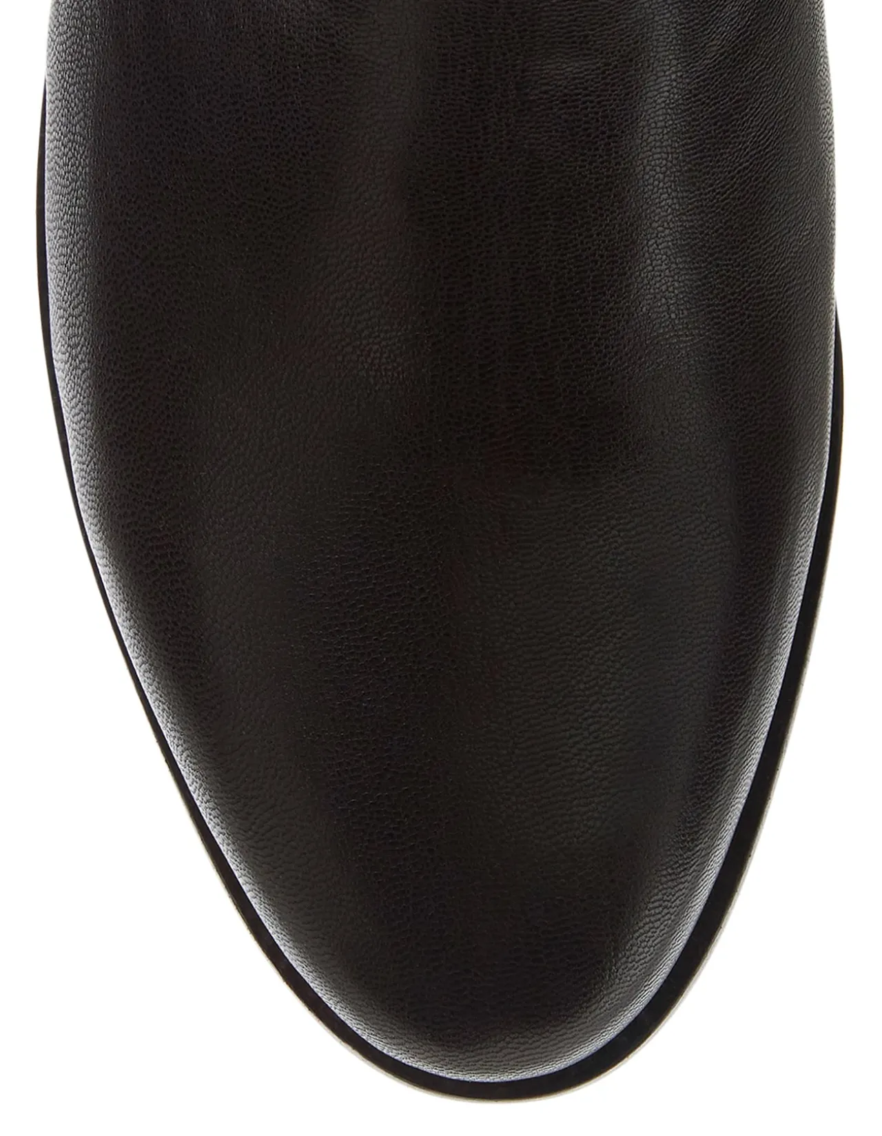 ARGYLE LEATHER ANKLE BOOT