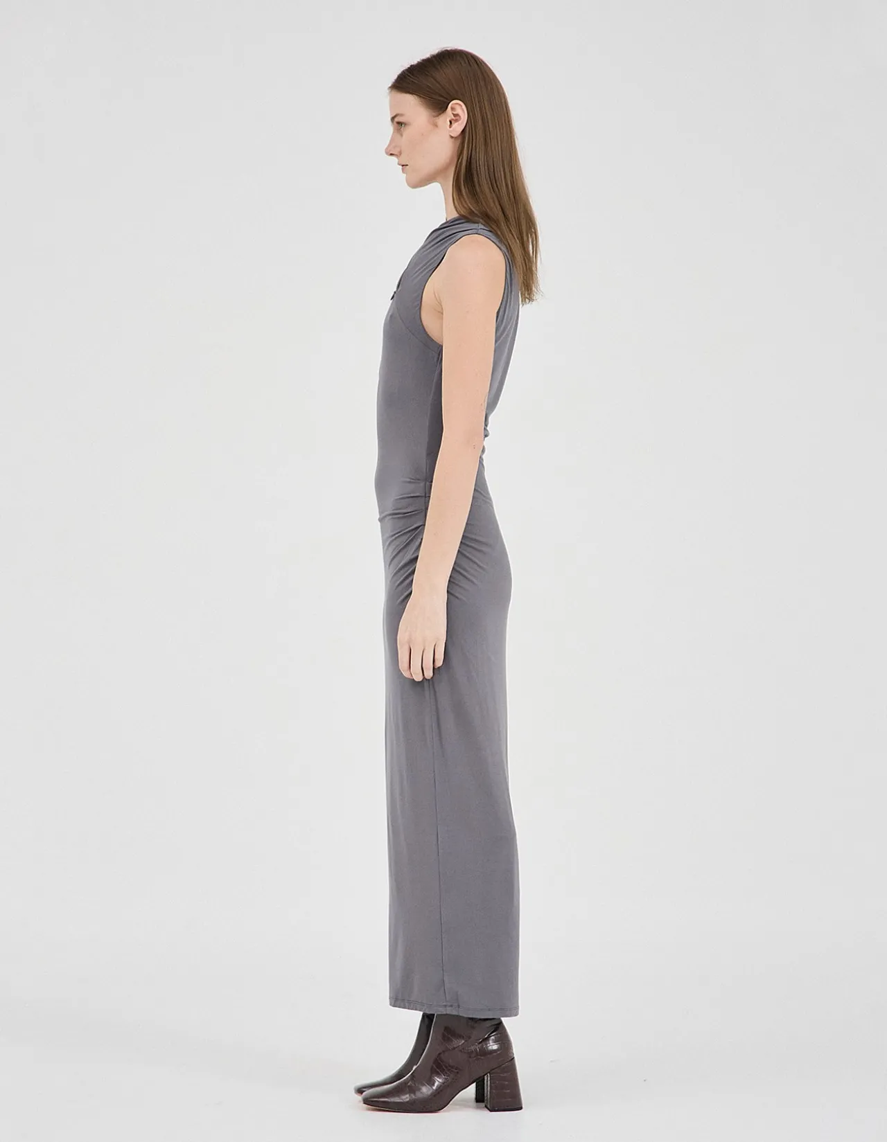 Ari Ruched Jersey Dress