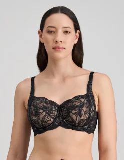 Aria Floral Lace Full Coverage Underwire Bra