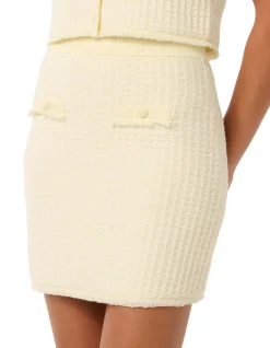 ARIA BOUCLE KNIT SKIRT