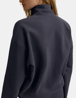 AS Bold Oversized Full Zip Funnel Neck Sweatshirt
