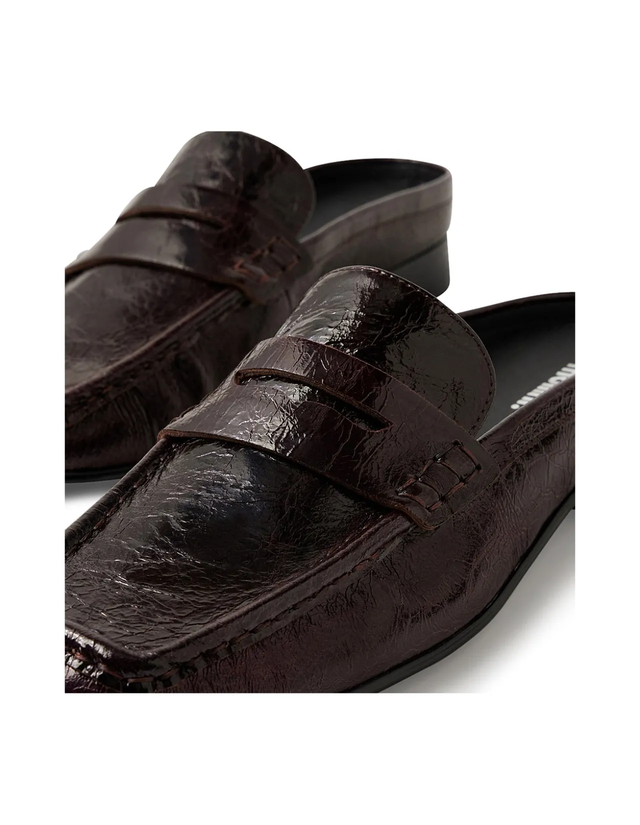 ASTEFF MO BORDEAUX CRINKLE LEATHER