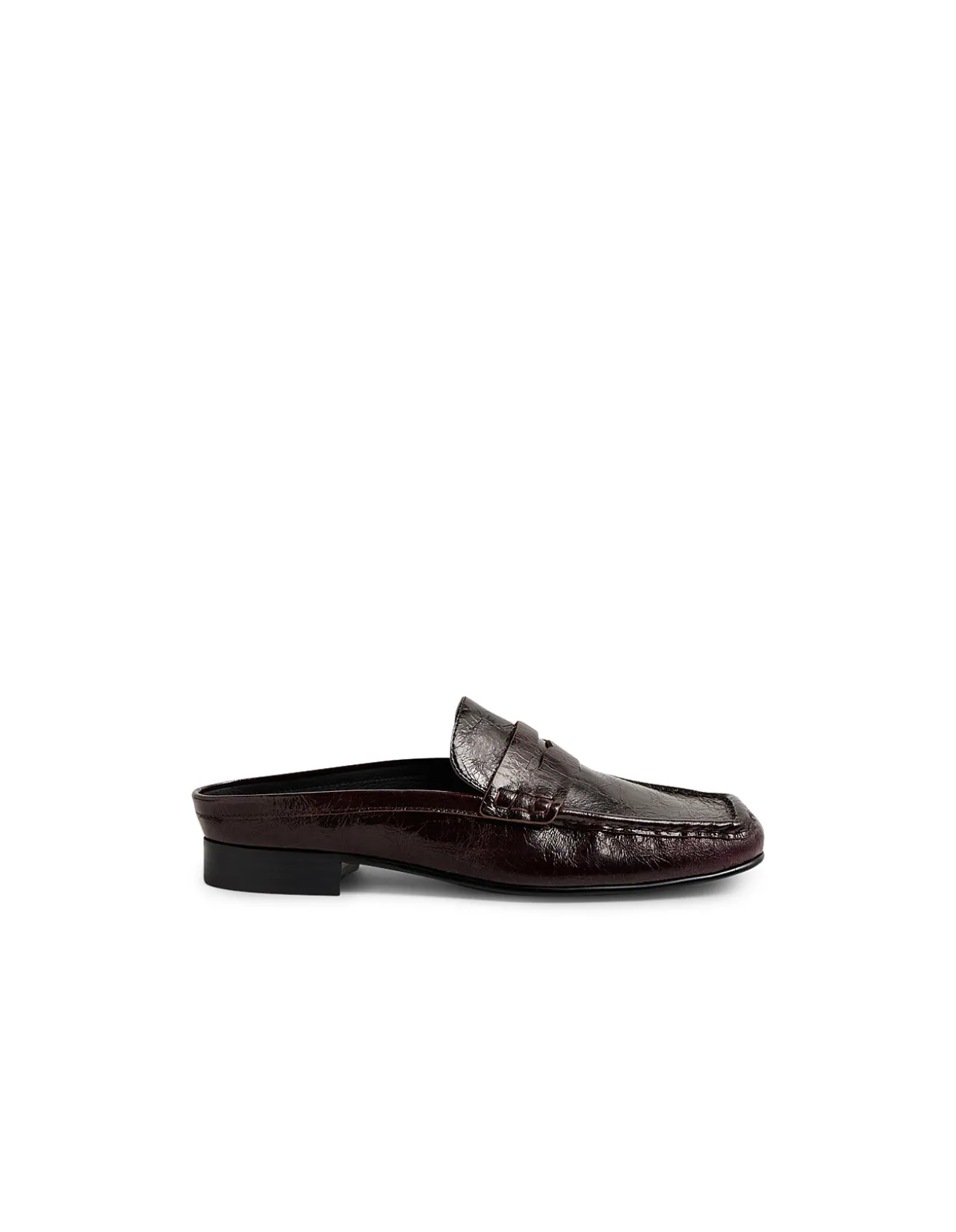 ASTEFF MO BORDEAUX CRINKLE LEATHER