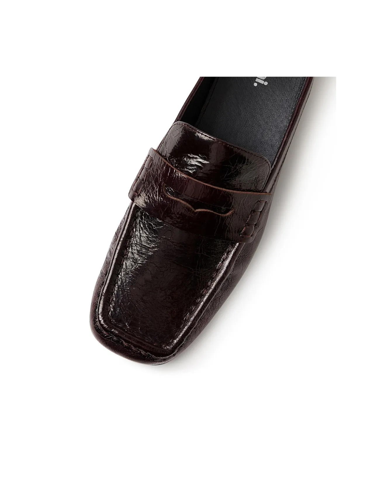 ASTEFF MO BORDEAUX CRINKLE LEATHER